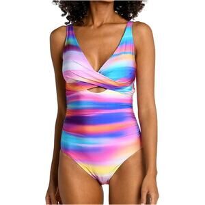 Women's La Blanca Tummy Control Swimsuit, Size 6, NWT